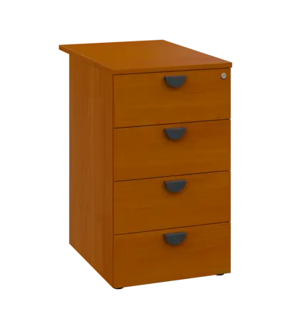 TKC - 71 kontejner přístavný, 4-zásuvkový, deska 18 mm, centrální zámek, třešeň šumavská TKC - 71 kontejner přístavný, 4-zásuvkový, deska 18 mm, centrální zámek, třešeň šumavská